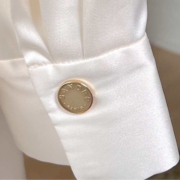 NWOT Sandro Fleur Dress—w/ mark below right shoulder - Picture 9 of 12